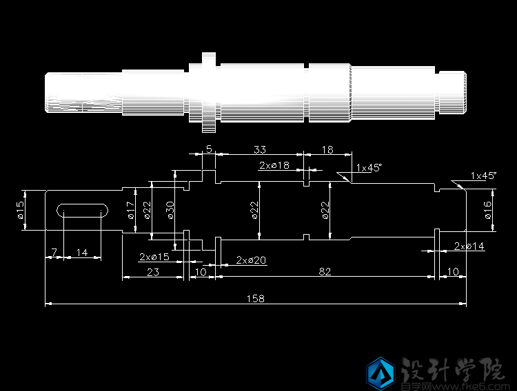 10天学会CAD制图教程图纸与课后配套习题