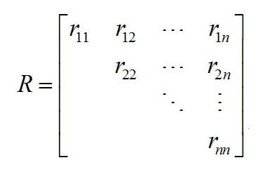 MathType中怎么编辑三角矩阵?