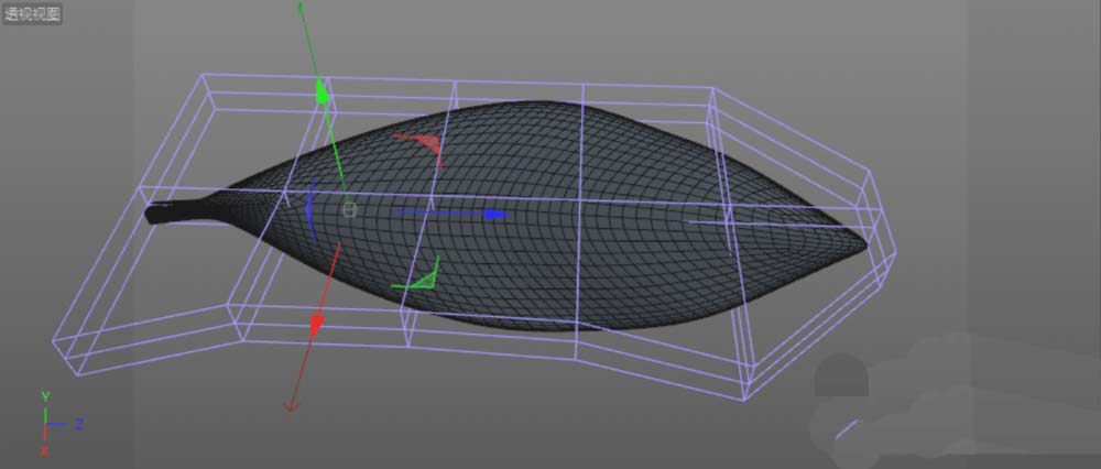 C4D设计实例教程：C4D画一片绿色叶子的方法